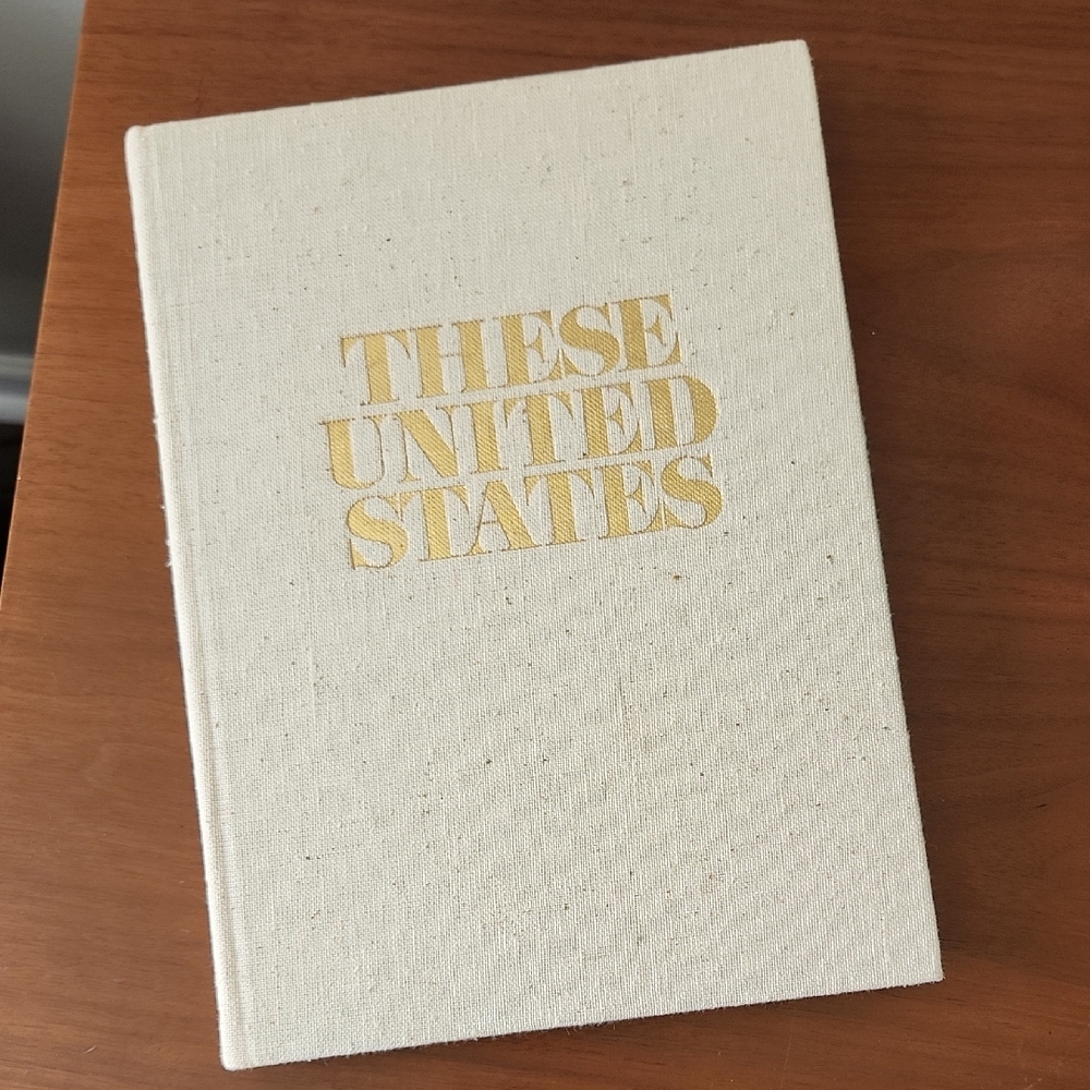 Vintage These United States Hardcover Book